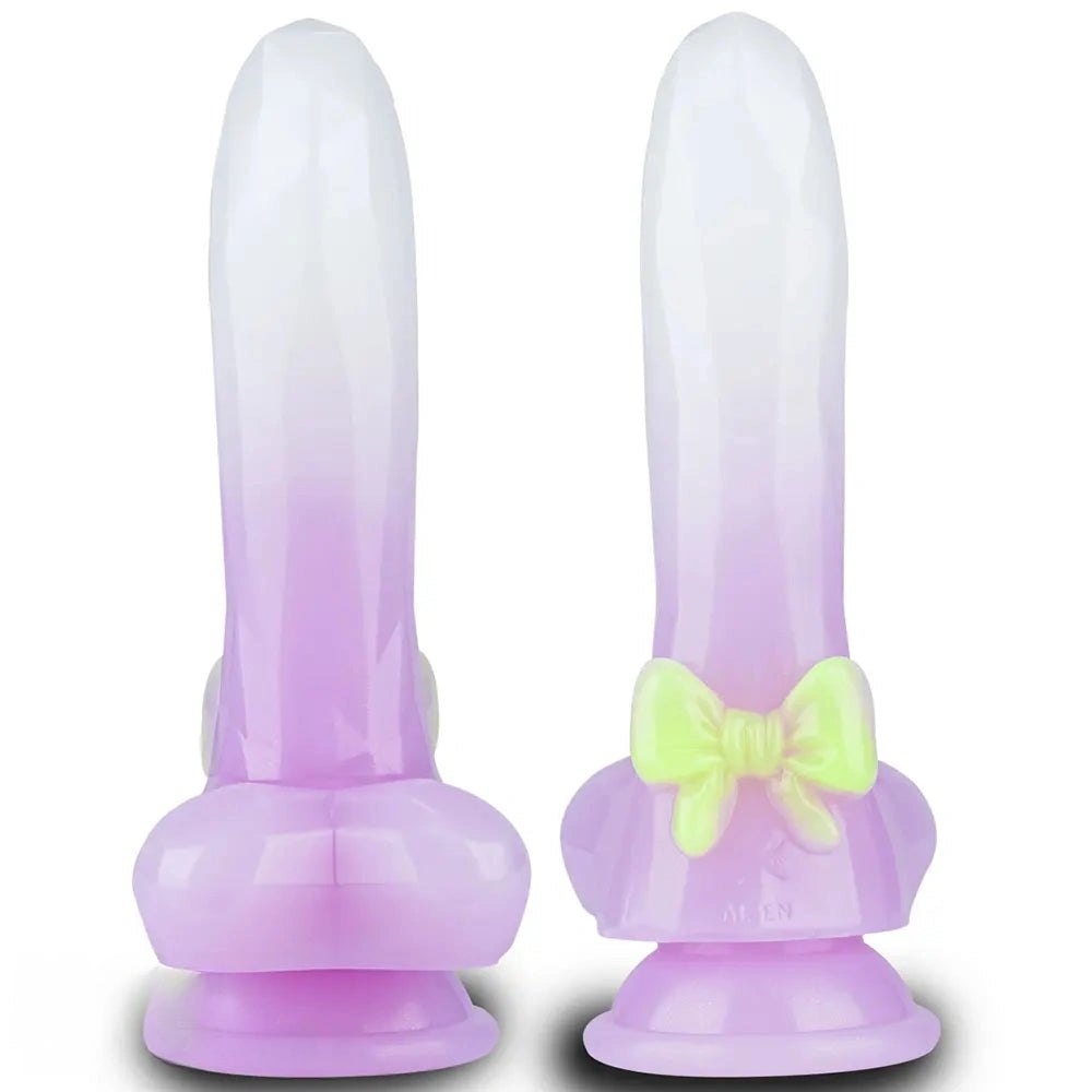 Knot Animal Silicone Dildo - Purple Knot Dildo