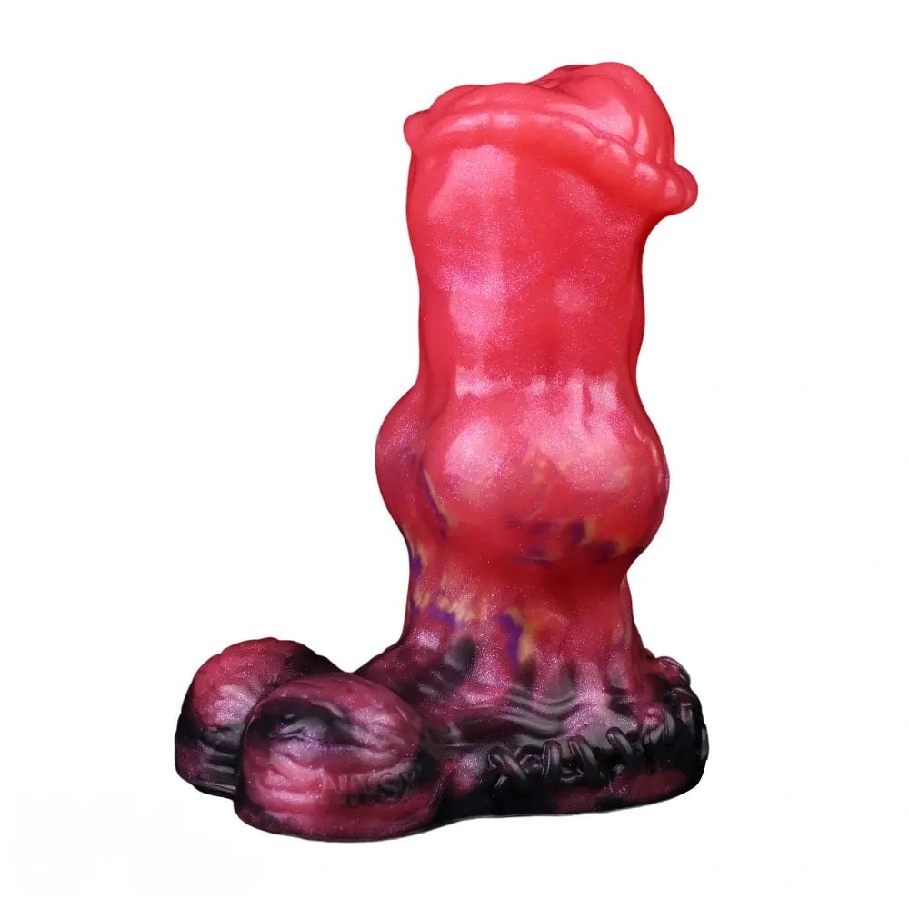 Knot Fantasy Dildo 5.43 in - Silicone Monster Dildo