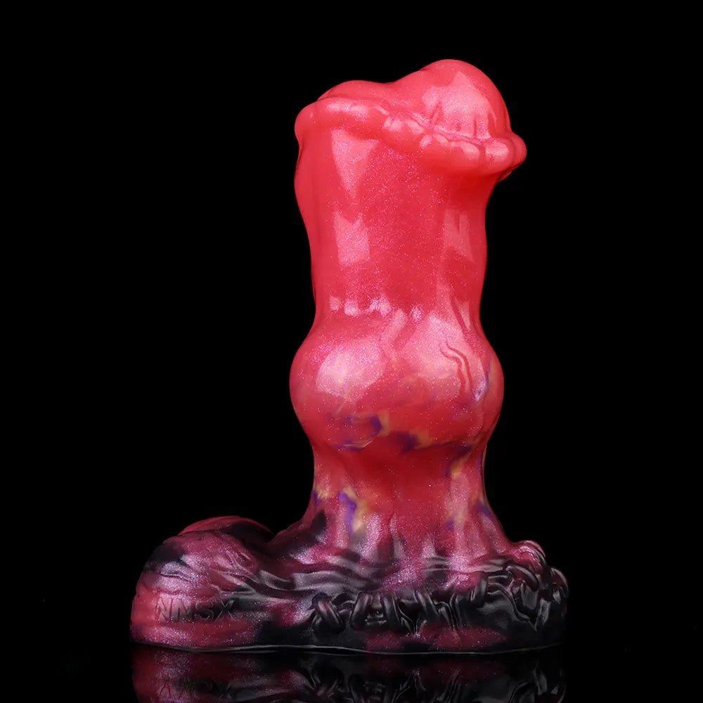 Knot Fantasy Dildo 5.43 in - Silicone Monster Dildo