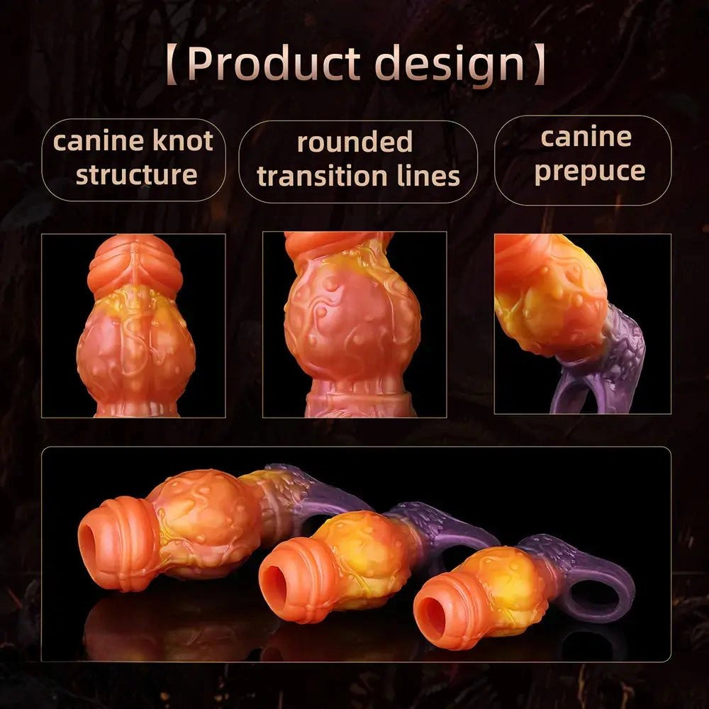 Knot Monster Penis Sleeve - Wearable Fantasy Sleeve