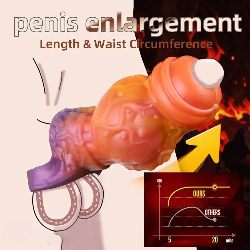 Knot Monster Penis Sleeve - Wearable Fantasy Sleeve