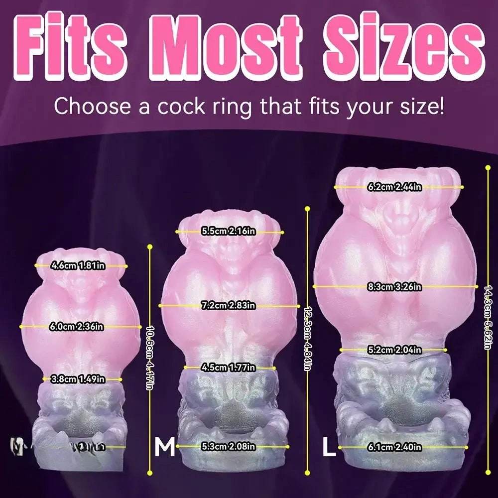 Knot Texture Pocket Stroker - Silicone Male Masturbator