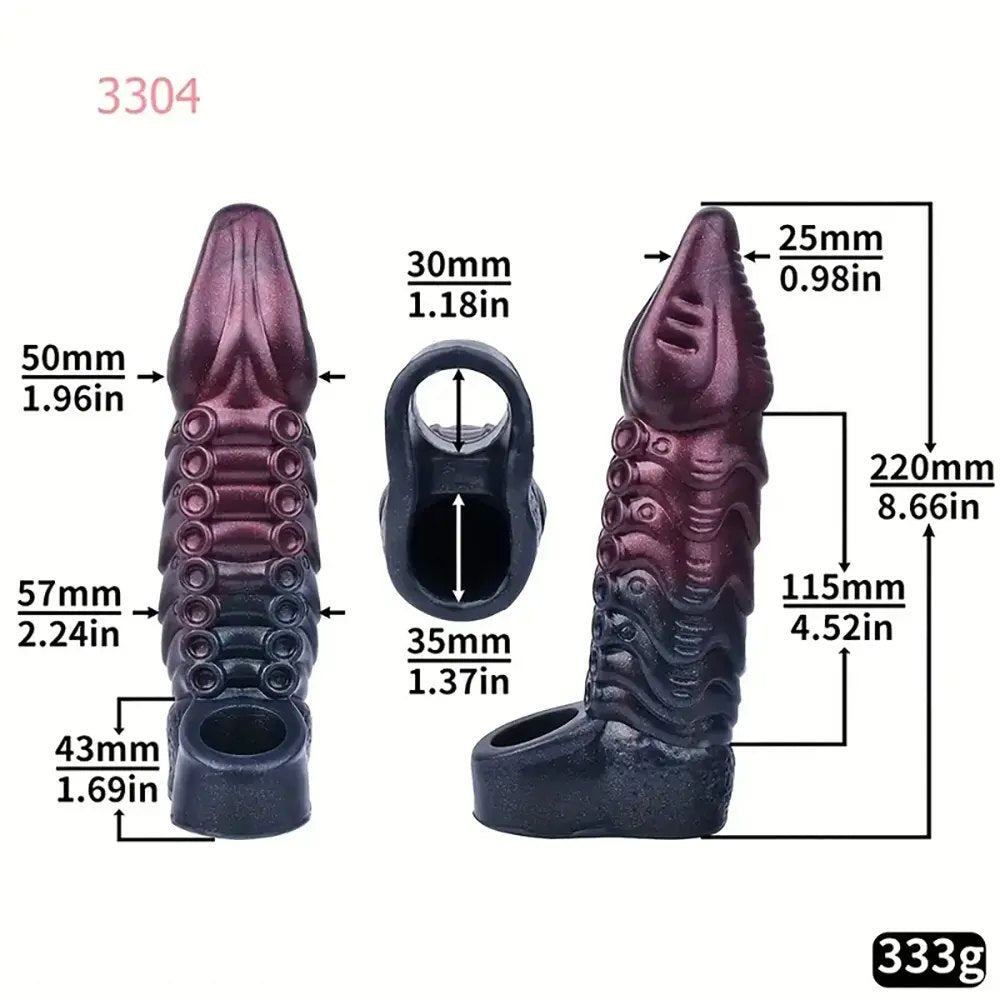 Knotted Animal Dildo - Knotted Horse Dog Dildo