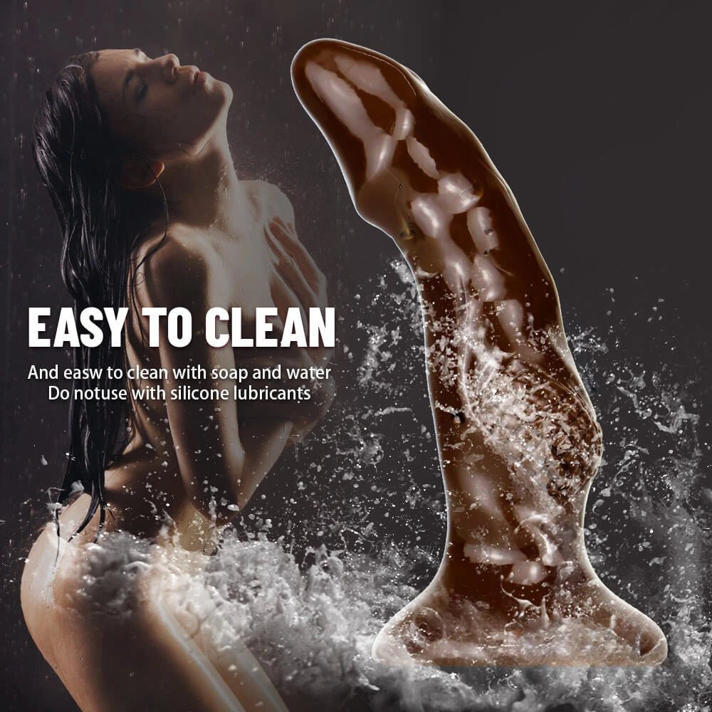 Knotted Animal Dildo, 5 Colors - Realistic Big Dog Dildo