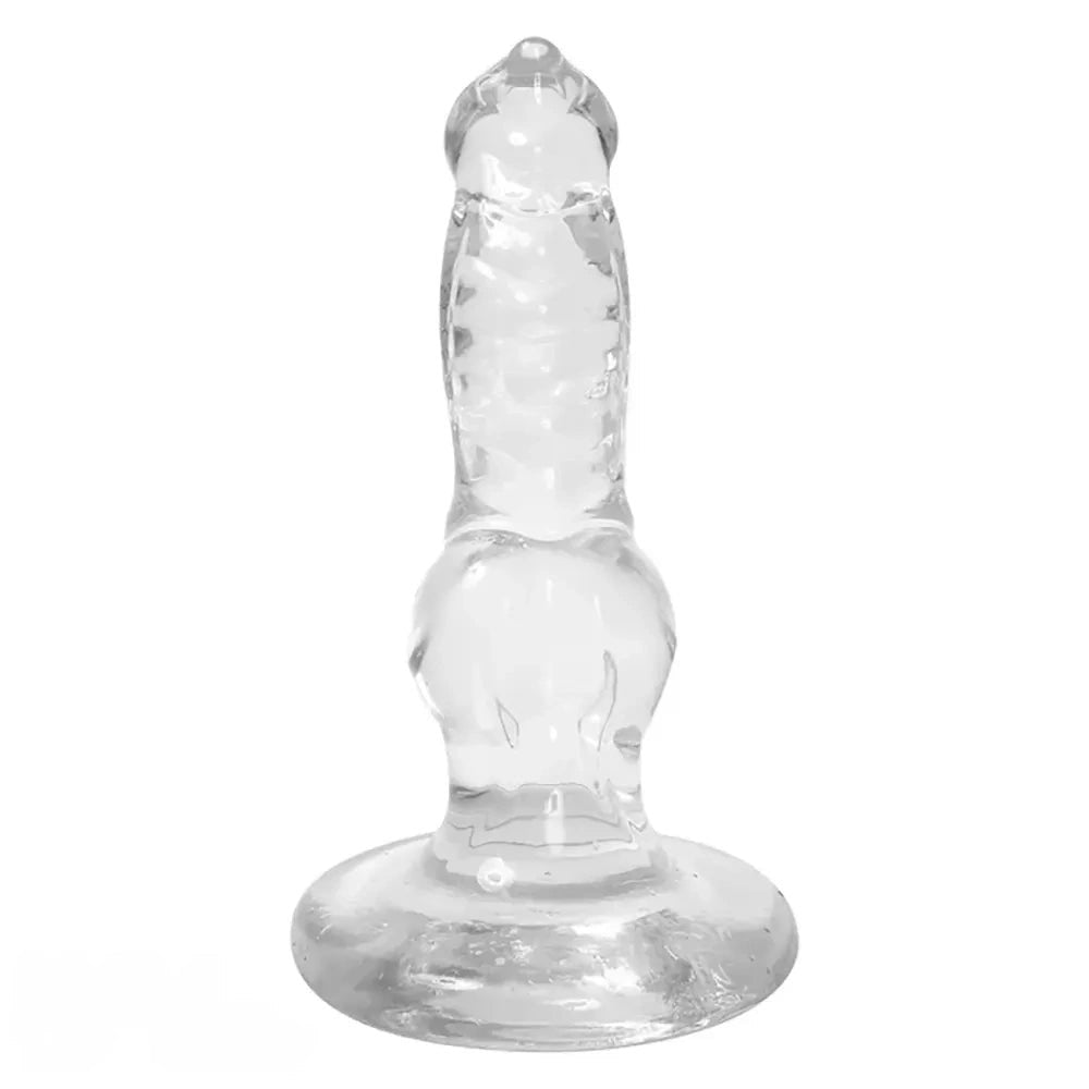 Knotted Animal Dildo 6.69 in - Dog Knot Dildo