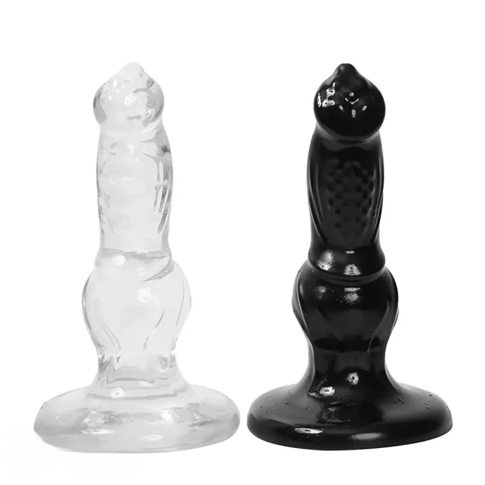 Knotted Animal Dildo 6.69 in - Dog Knot Dildo