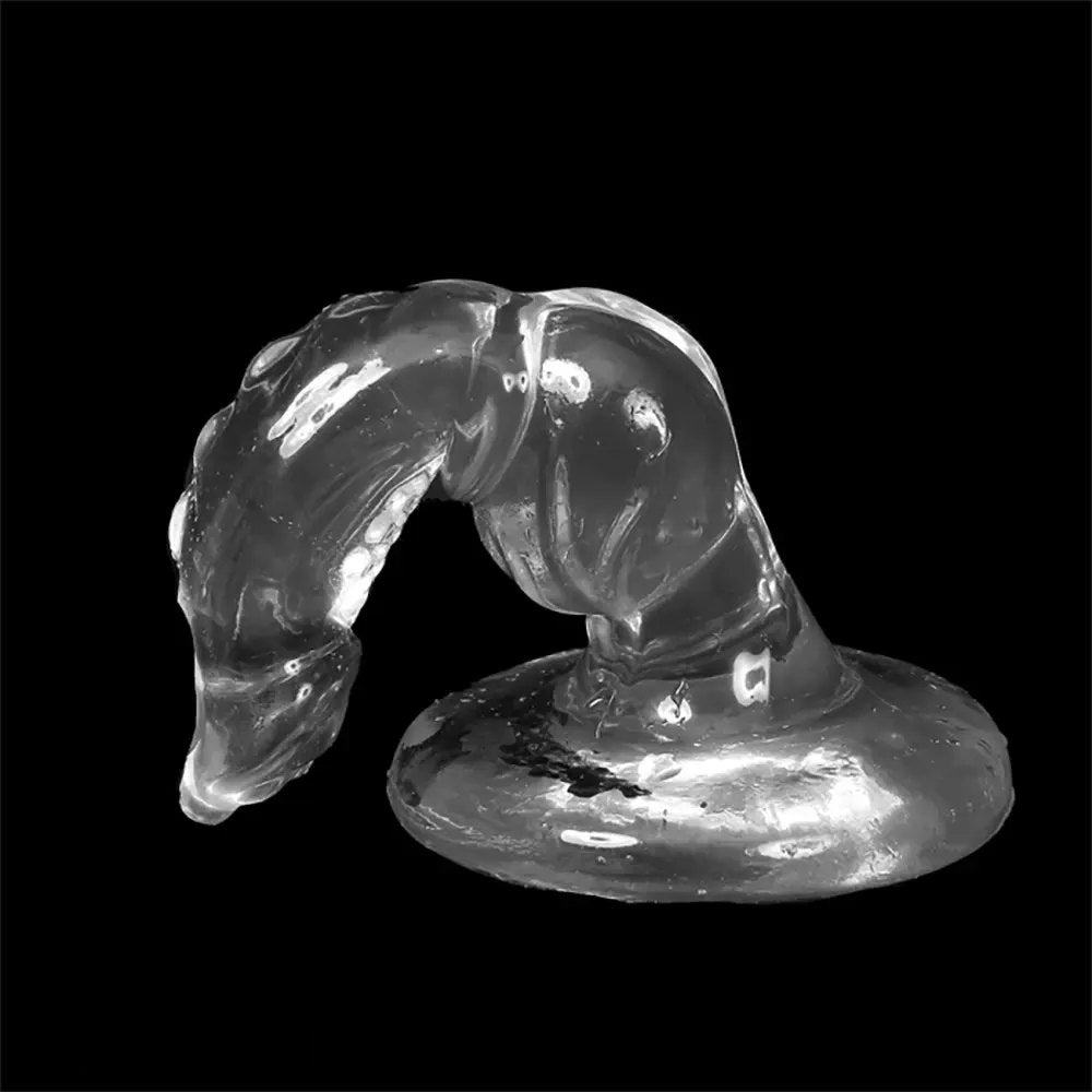 Knotted Animal Dildo 6.69 in - Dog Knot Dildo
