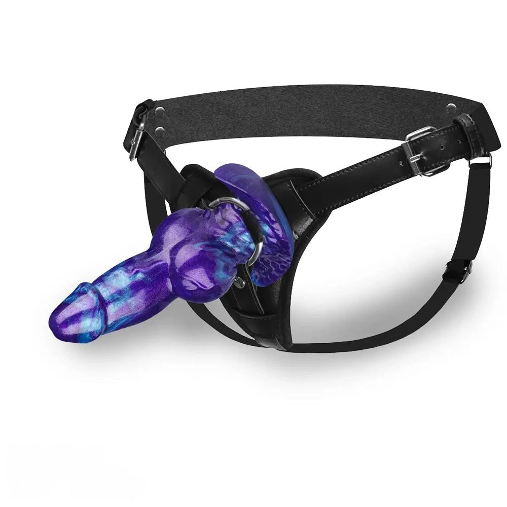 Knotted Animal Dildo 6 in - Dog Knot Silicone Dildo