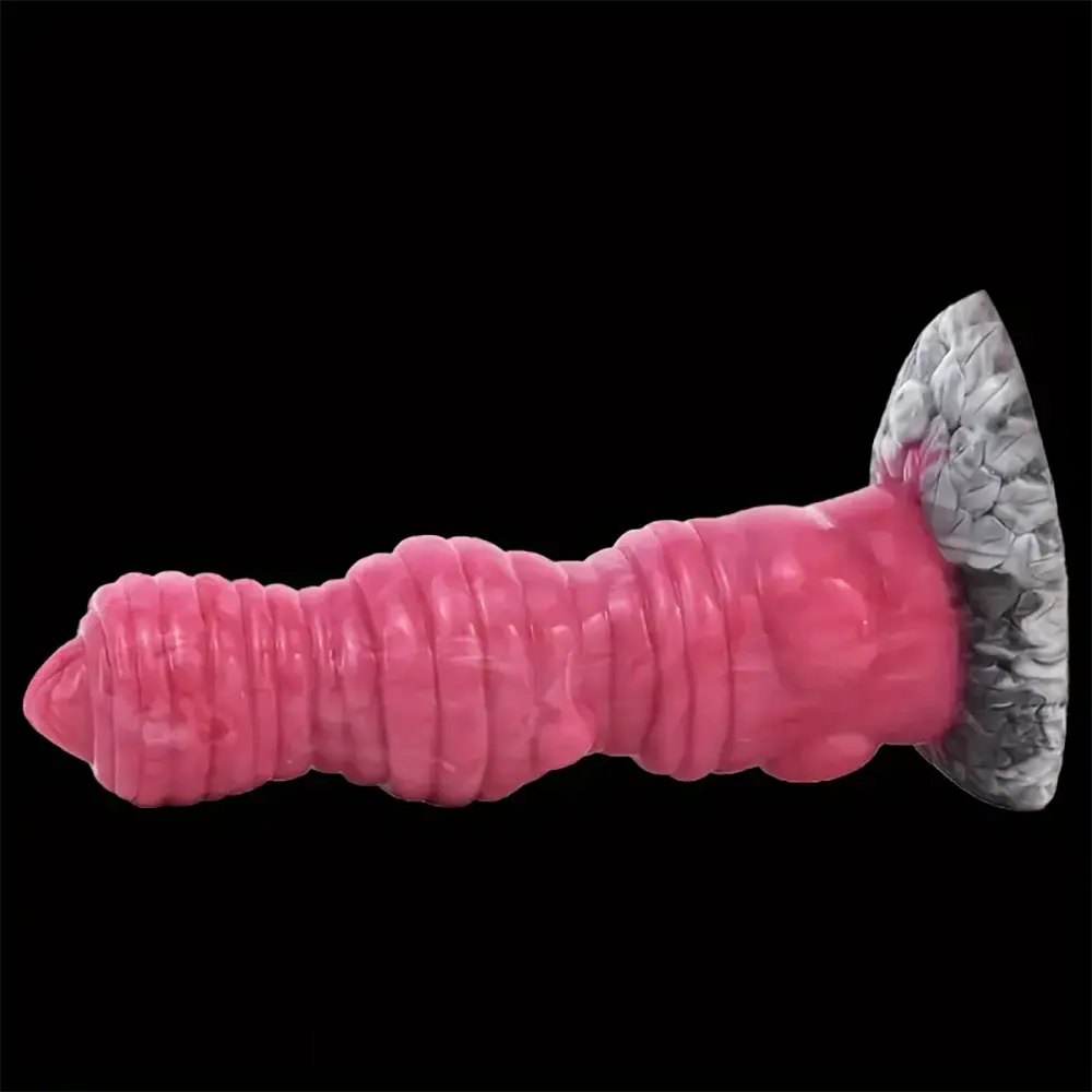 Knotted Animal Dildo 8.26in - Silicone Knot Dog Dildo
