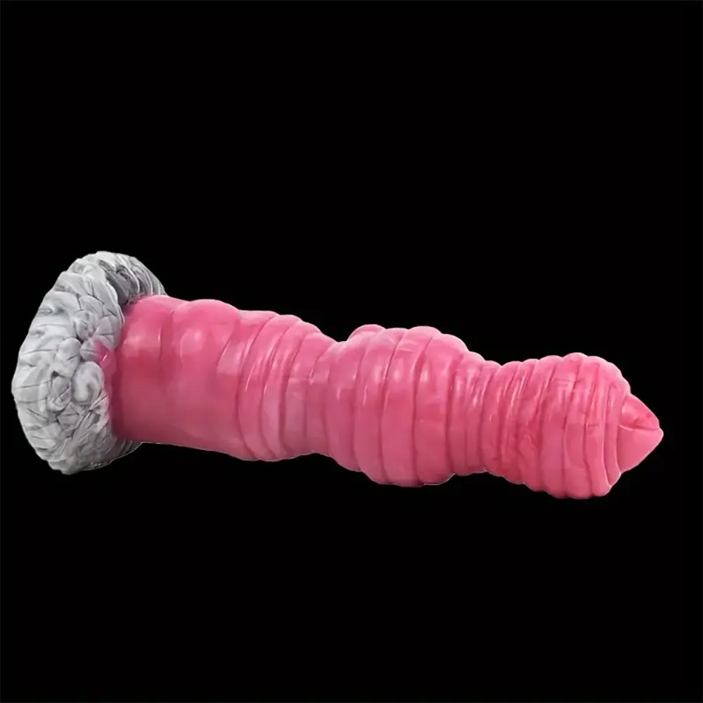 Knotted Animal Dildo 8.26in - Silicone Knot Dog Dildo
