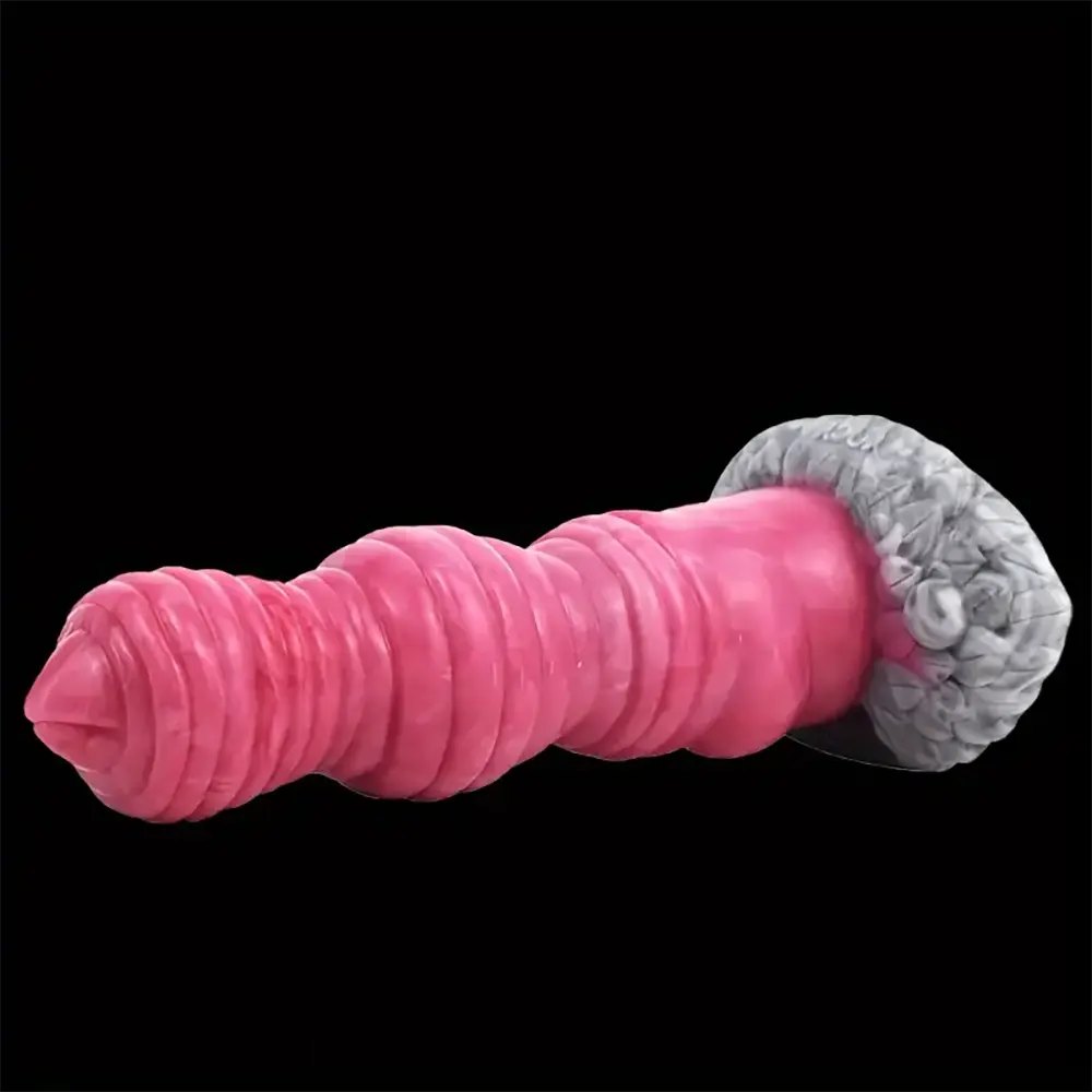 Knotted Animal Dildo 8.26in - Silicone Knot Dog Dildo