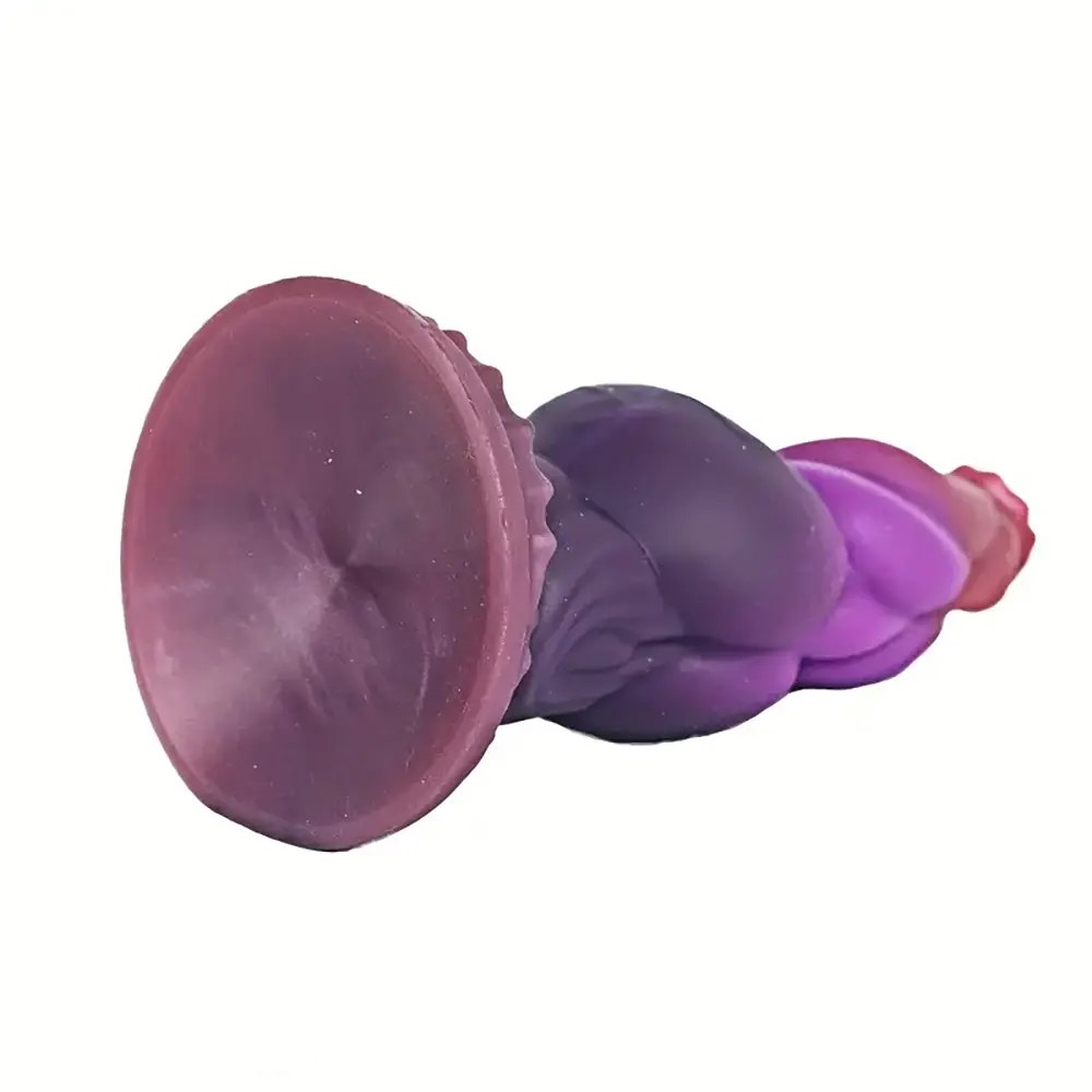 Knotted Animal Dildo 9.25in - Silicone Knot Dog Dildo