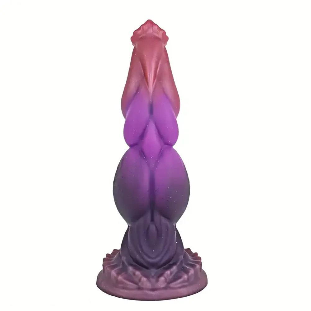 Knotted Animal Dildo 9.25in - Silicone Knot Dog Dildo