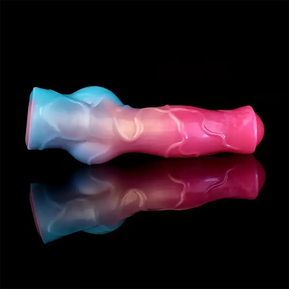 Knotted Animal Dildo Sleeve - Silicone Knot Dildo