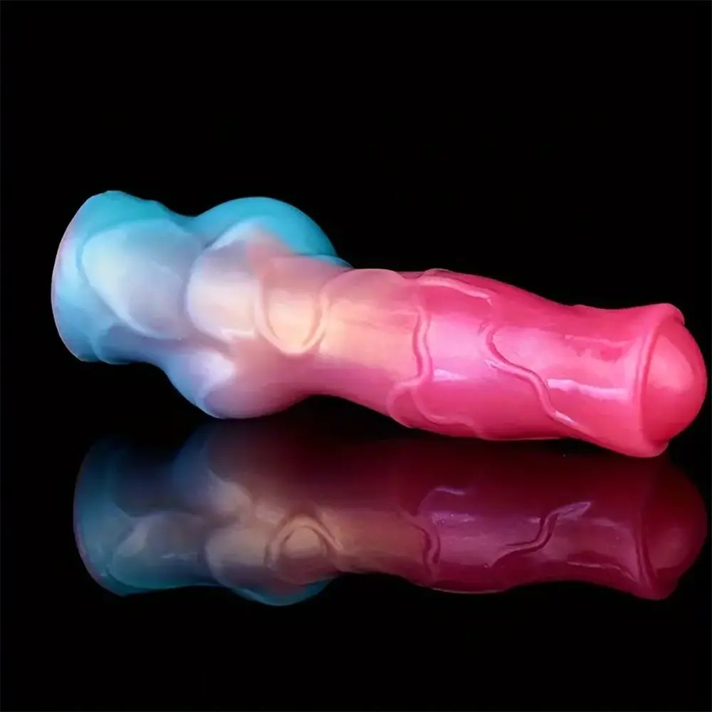 Knotted Animal Dildo Sleeve - Silicone Knot Dildo