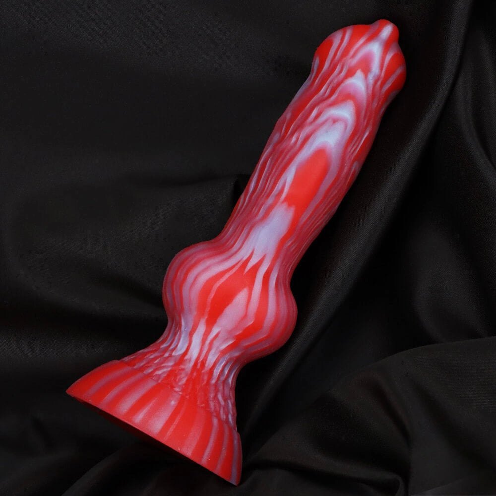 Knotted Animal Dildo 7.6in - Knotted Horse Dildo