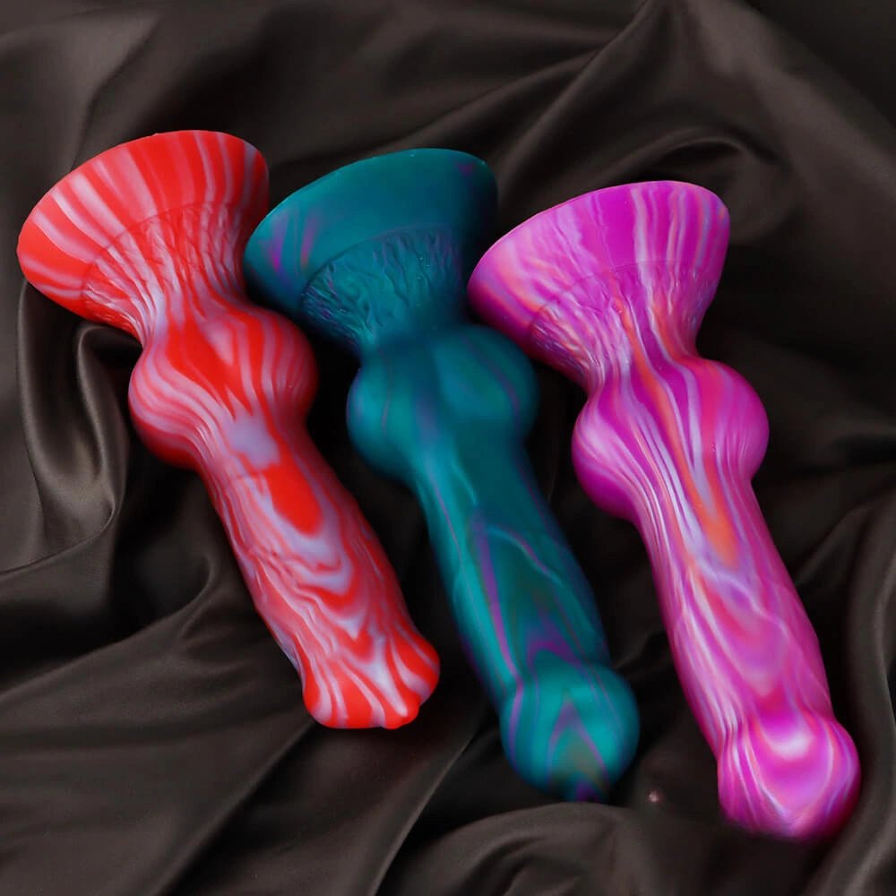 Knotted Animal Dildo 7.6in - Knotted Horse Dildo