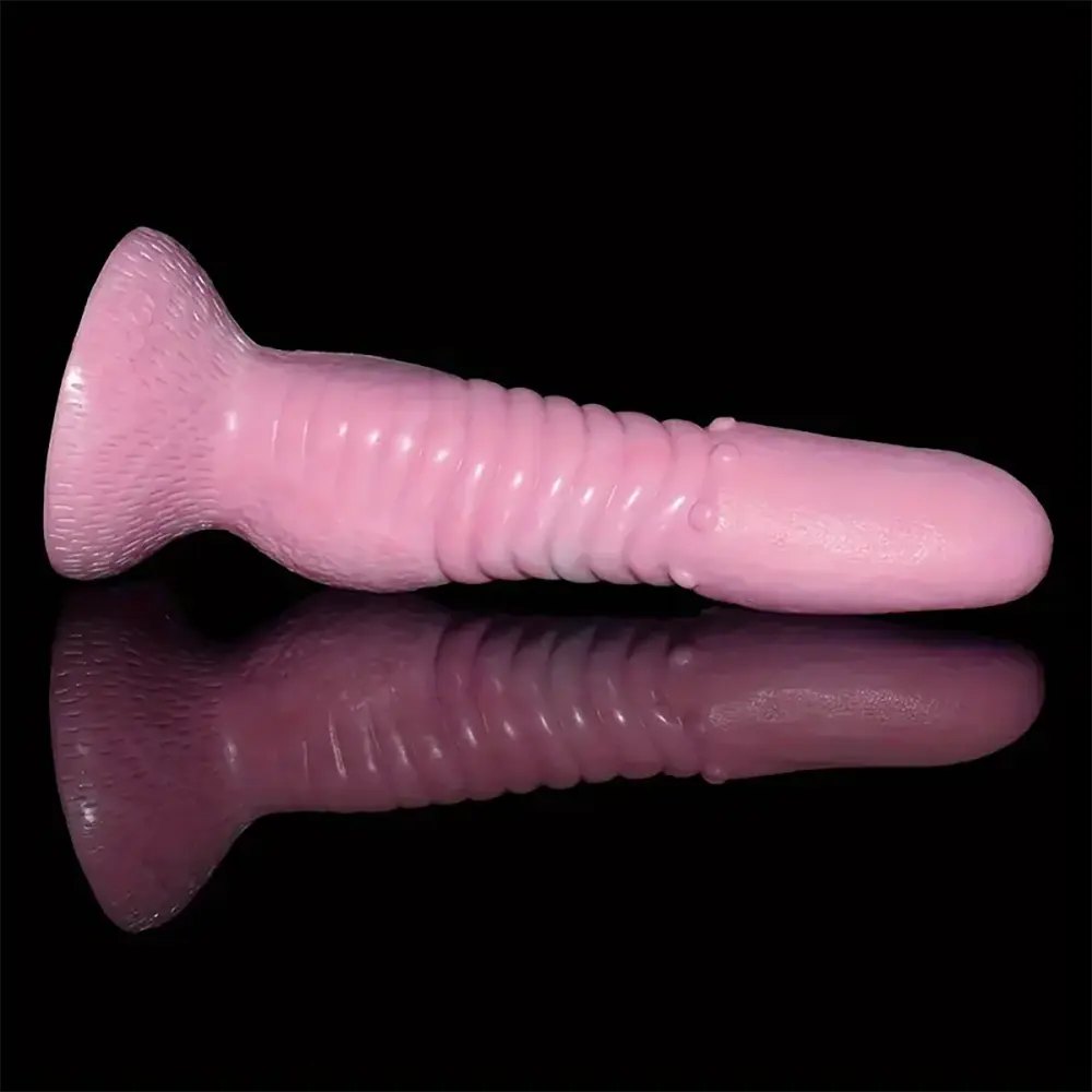 Knotted Animal Dildo 8.85 in - Knotted Dog Dildo