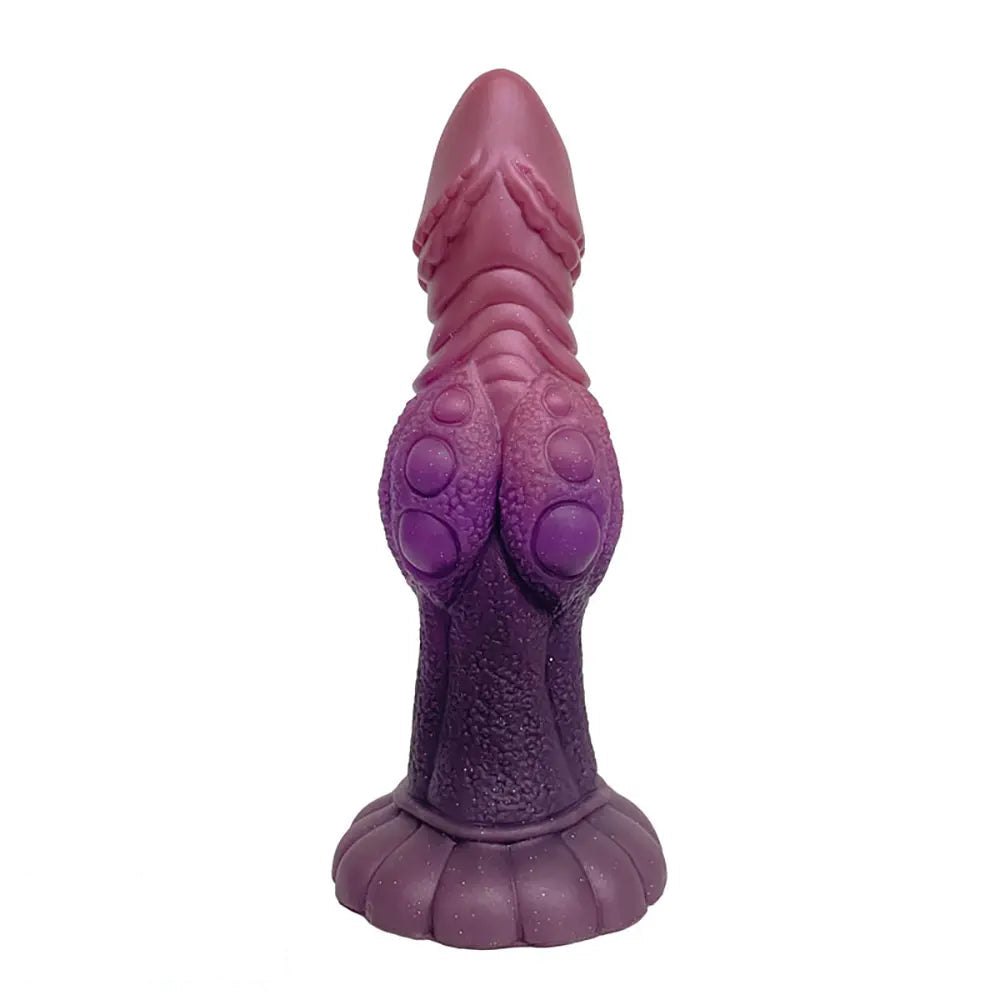 Knotted Animal Fantasy Dildo - Silicone Knot Dog Dildo