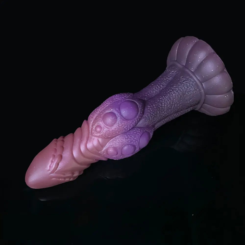 Knotted Animal Fantasy Dildo - Silicone Knot Dog Dildo