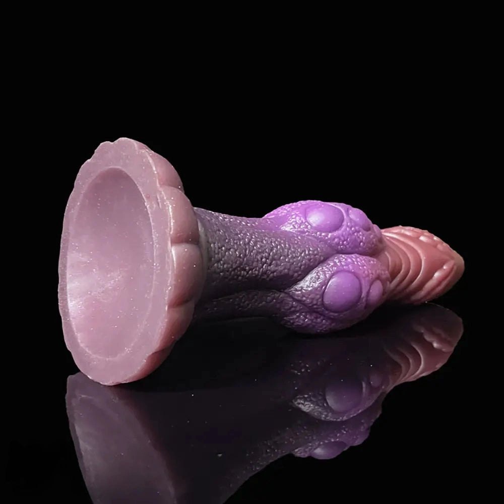 Knotted Animal Fantasy Dildo - Silicone Knot Dog Dildo