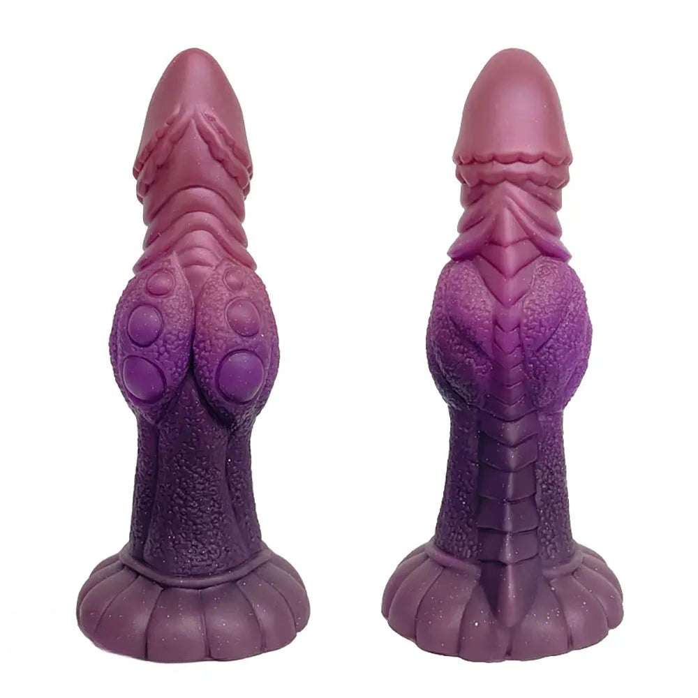 Knotted Animal Fantasy Dildo - Silicone Knot Dog Dildo