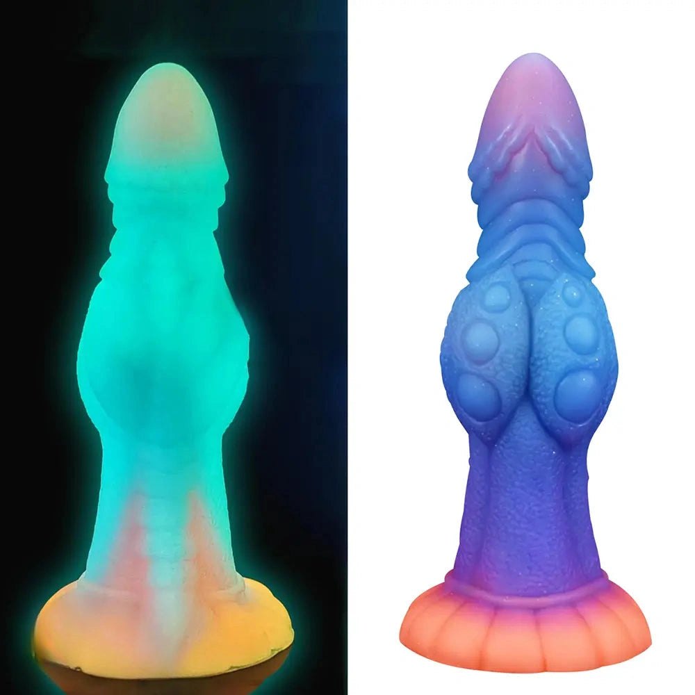 Knotted Animal Fantasy Dildo - Silicone Knot Dog Dildo
