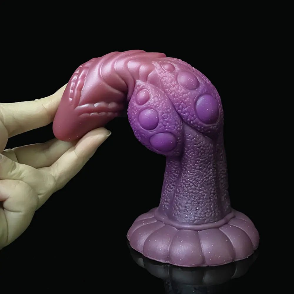 Knotted Animal Fantasy Dildo - Silicone Knot Dog Dildo