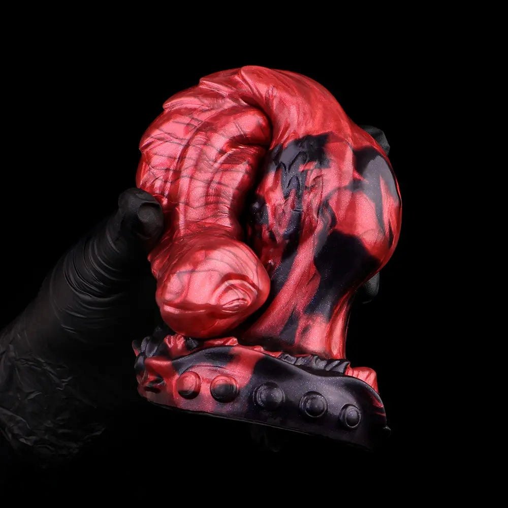 Knotted Animal Monster Dildo - Knotted Animal Dildo