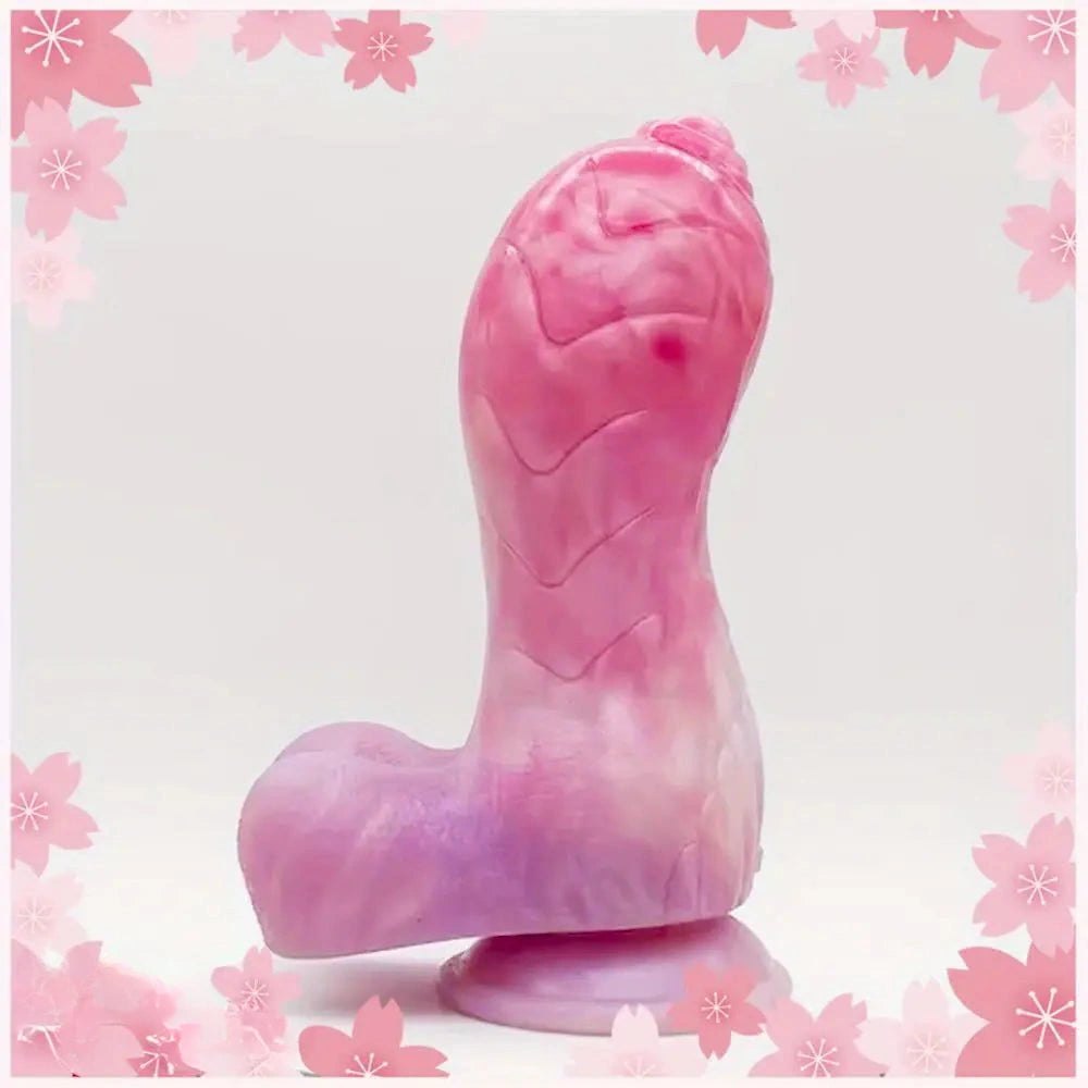 Knotted Animal Silicone Dildo - Dog Style Knot Dildo