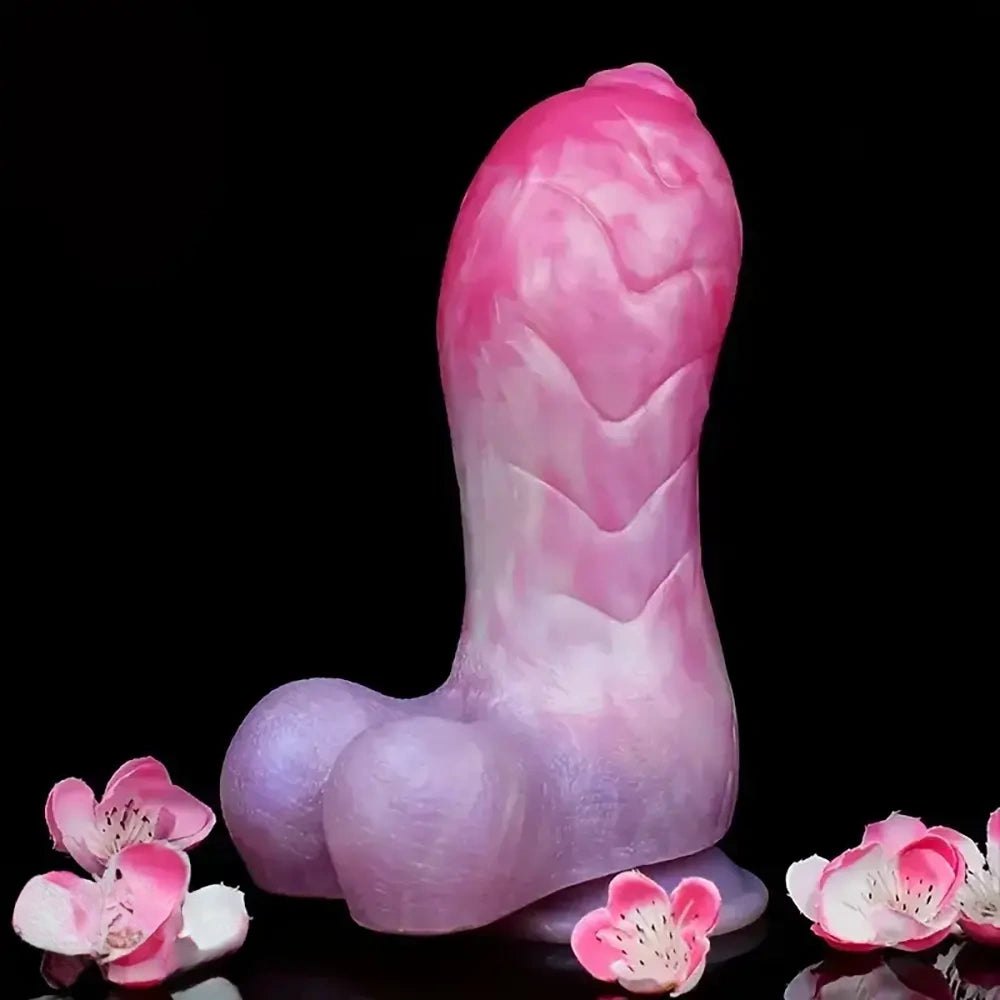 Knotted Animal Silicone Dildo - Dog Style Knot Dildo