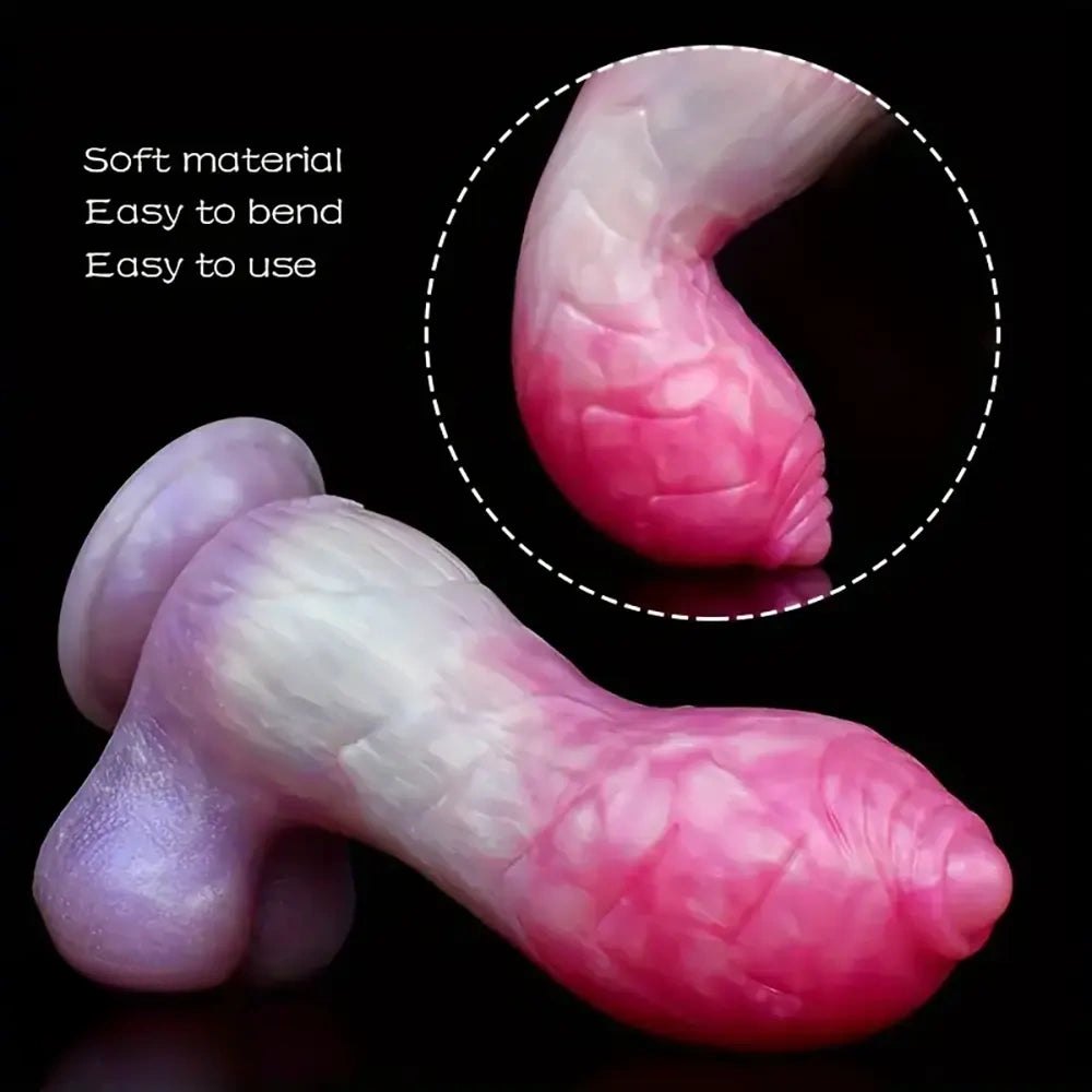 Knotted Animal Silicone Dildo - Dog Style Knot Dildo