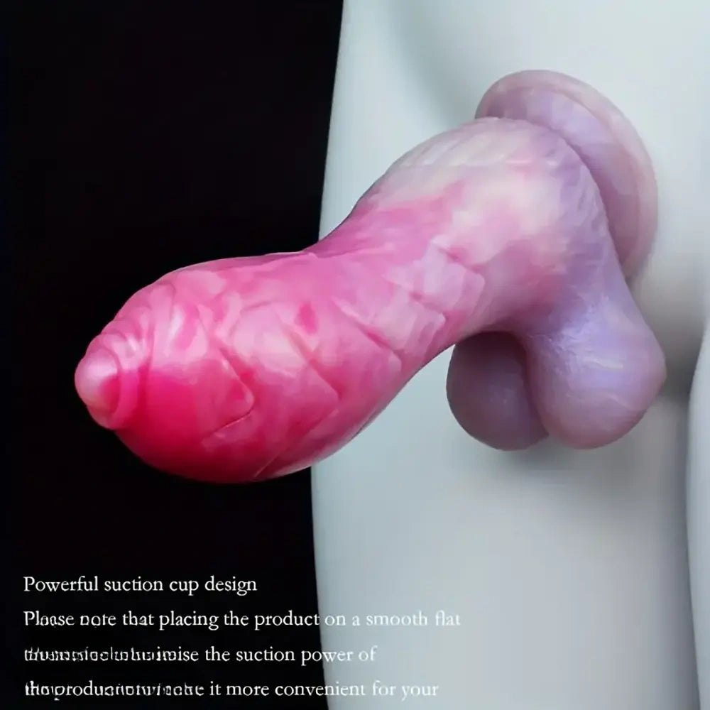 Knotted Animal Silicone Dildo - Dog Style Knot Dildo