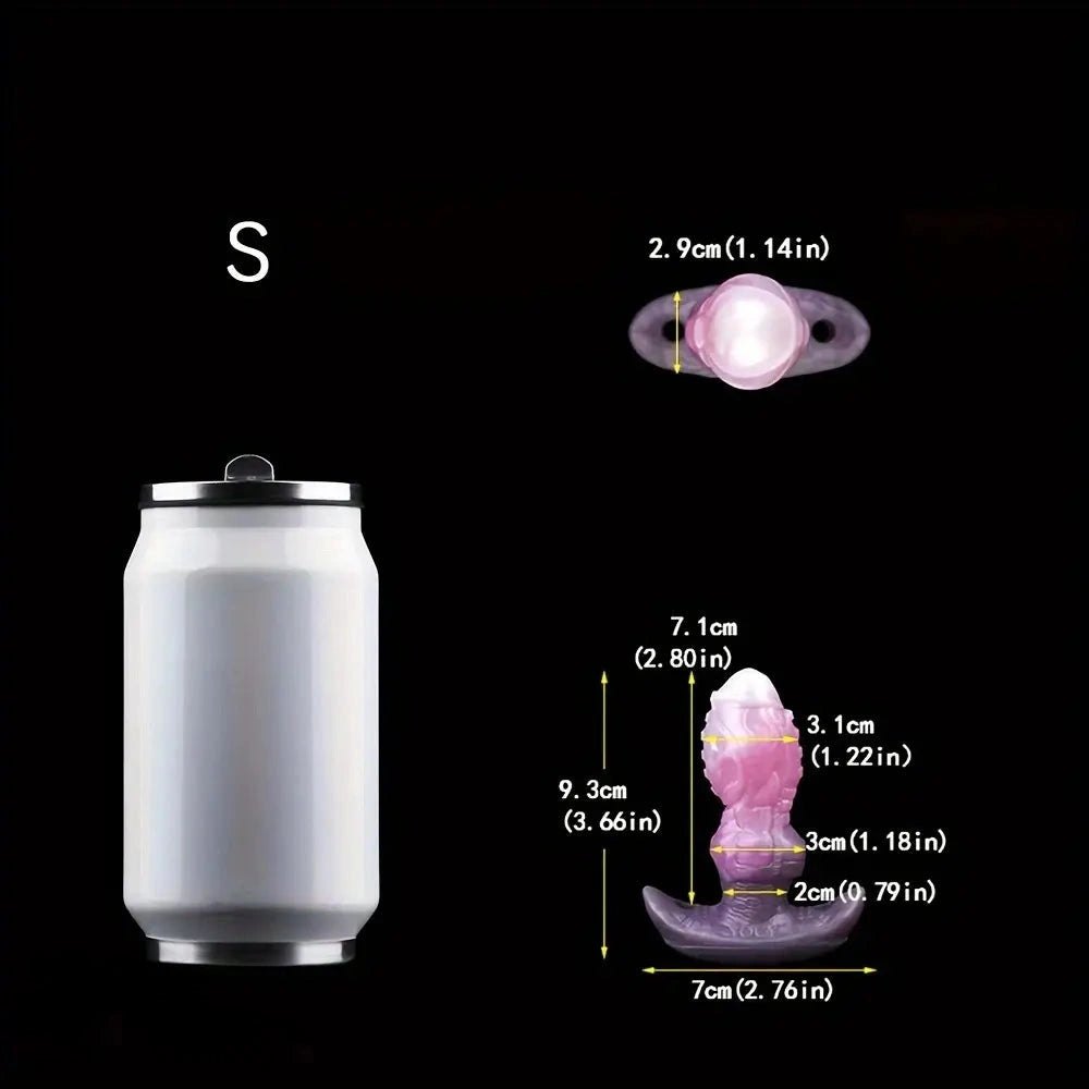 Knotted Animal Dildo - Textured Silicone Knot Dildo