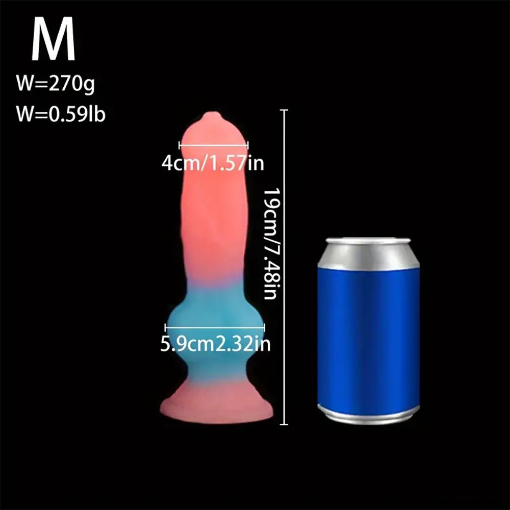 Knotted Animal Dildo XXL - Horse Knot Animal Dildo