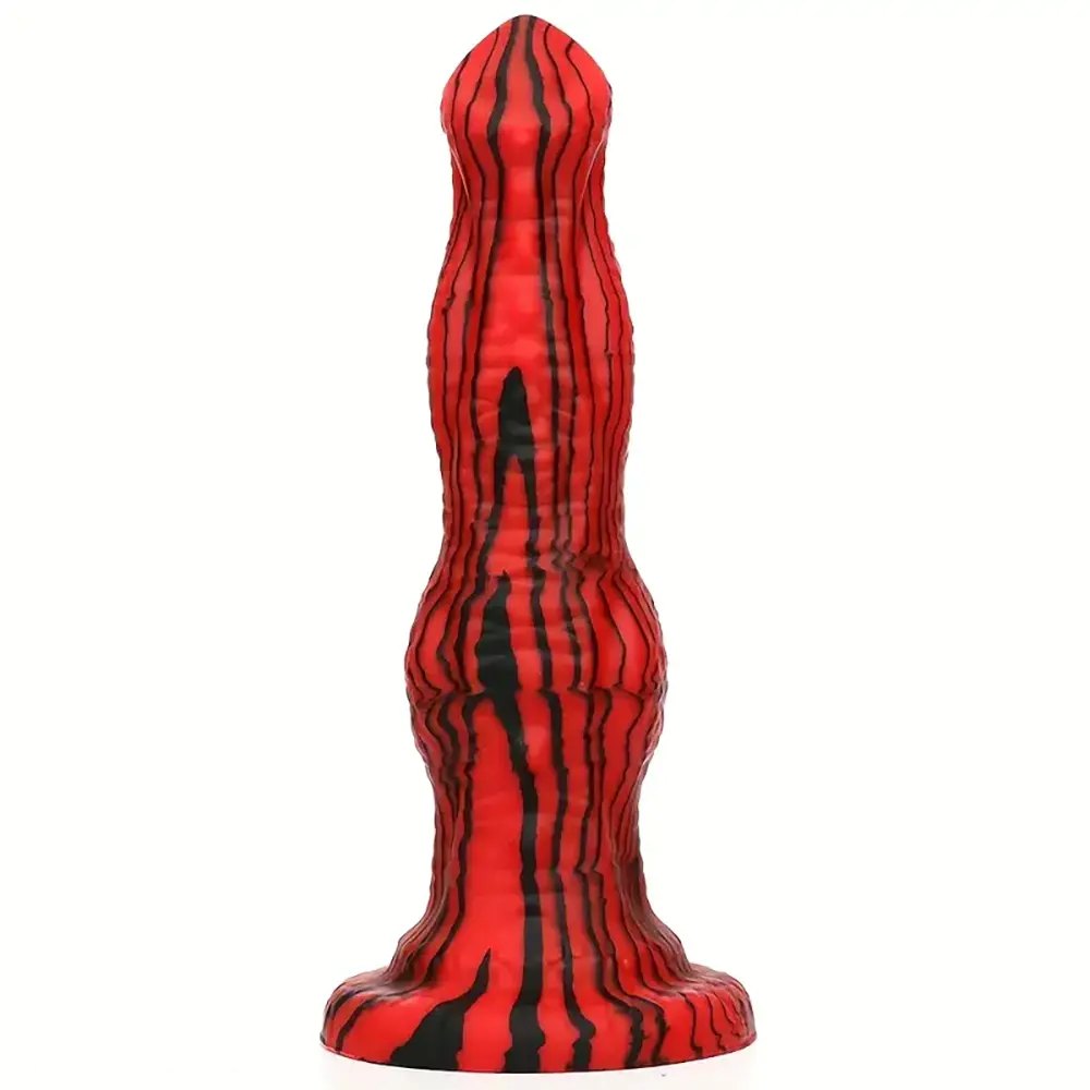 Knotted Animal Dildo 9in - Silicone Knot Dildo