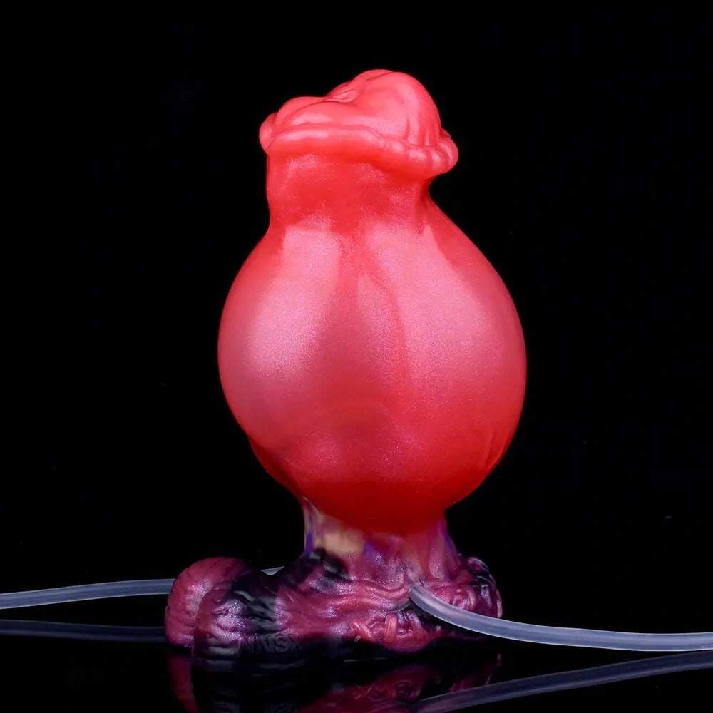 Knotted Animal Squirting Dildo - Silicone Knot Style Toy