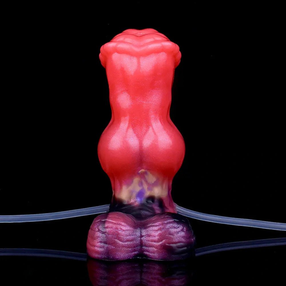 Knotted Animal Squirting Dildo - Silicone Knot Style Toy