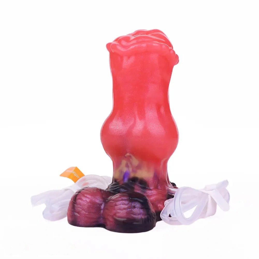 Knotted Animal Squirting Dildo - Silicone Knot Style Toy