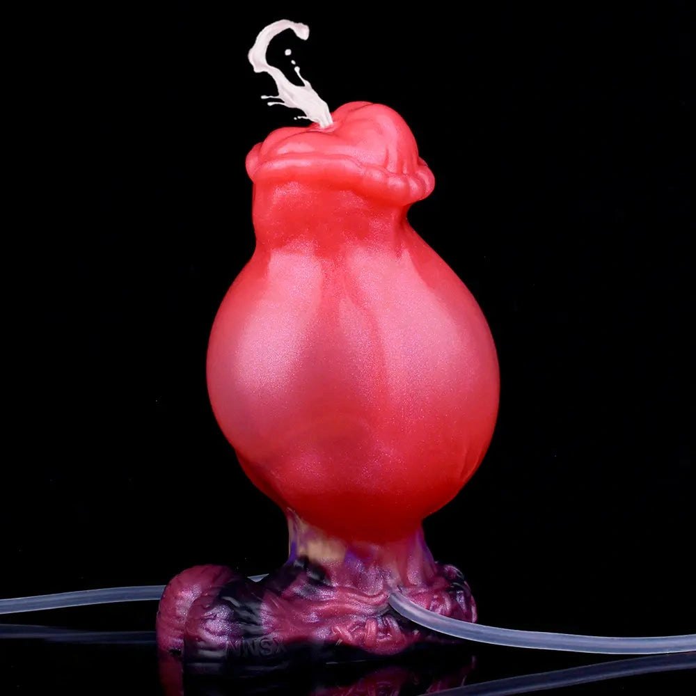 Knotted Animal Squirting Dildo - Silicone Knot Style Toy