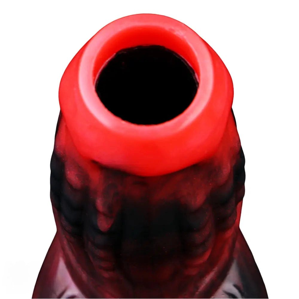 Knotted Cock Extender Sleeve - Dog Knot Silicone Sleeve