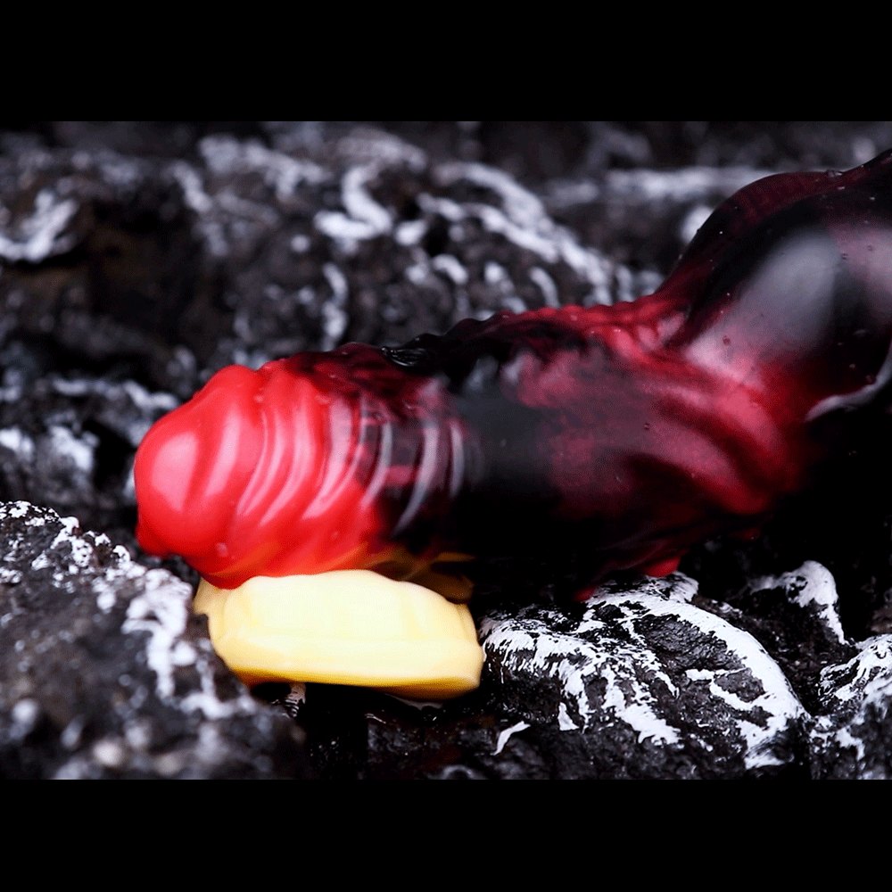 Knotted Cock Sleeve With Ring - Textured Penis Sleeve