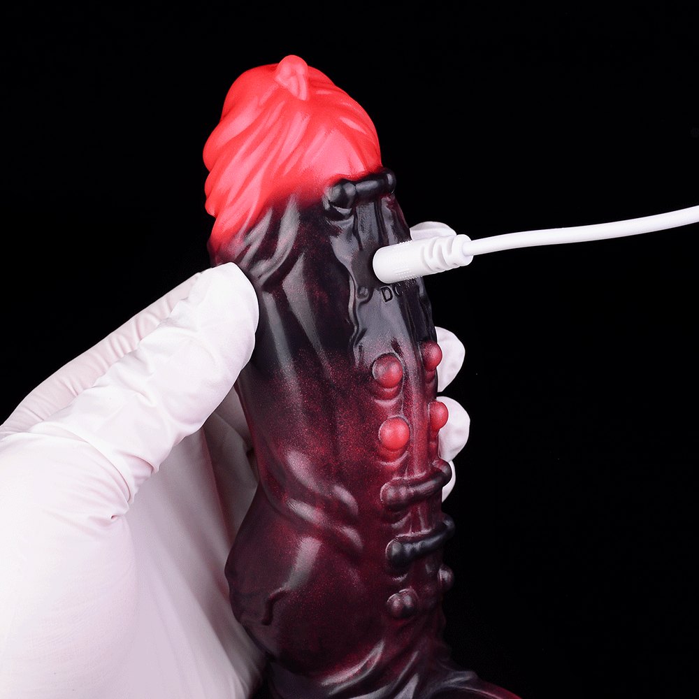 Knotted Cock Sleeve With Ring - Textured Penis Sleeve