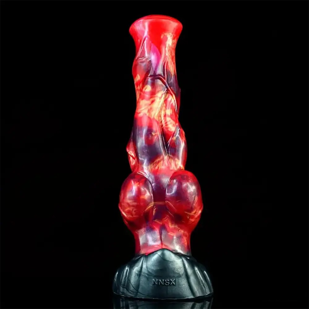 Knotted Dog Dildo 9.57in - Knotted Horse Dildo