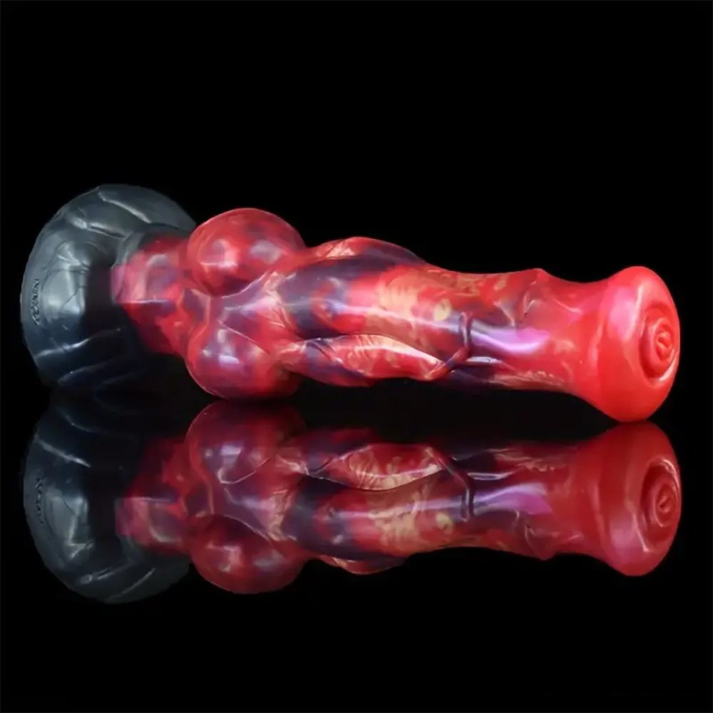 Knotted Dog Dildo 9.57in - Knotted Horse Dildo