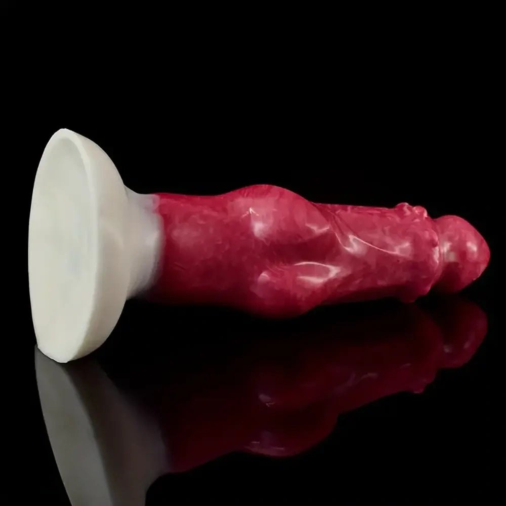 Knotted Dog Anal Dildo - Silicone Dog Knot Dildo