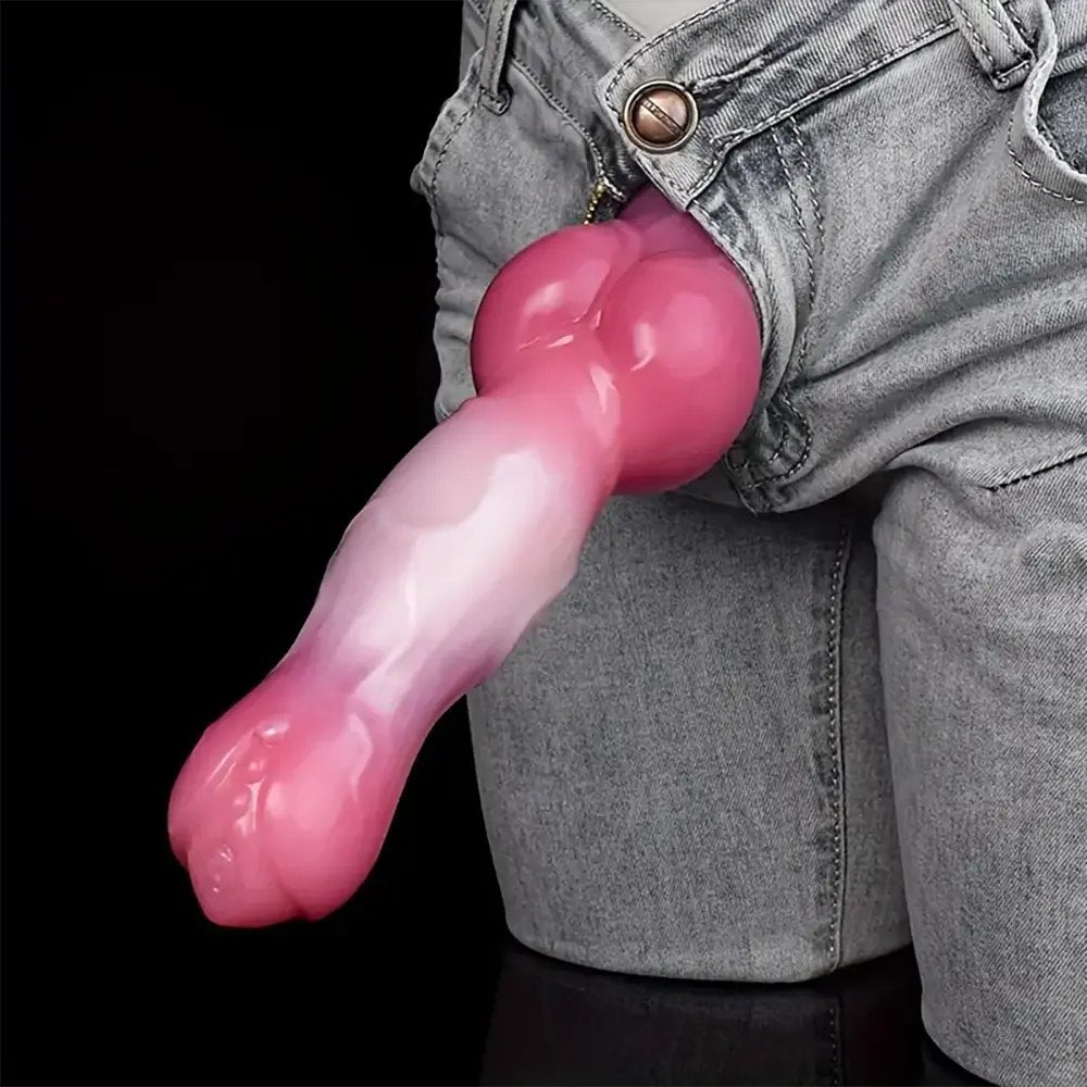 Knotted Dog Dildo - Realistic Animal Knot Dildo