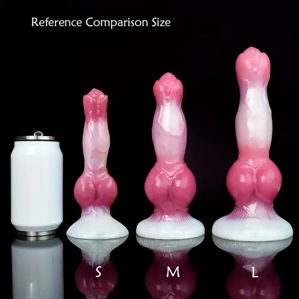 Knotted Dog Dildo - Realistic Animal Knot Dildo