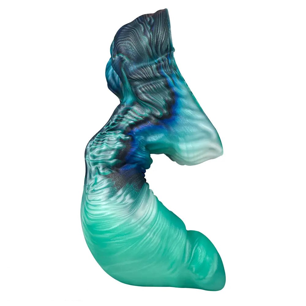 Knotted Fantasy Creature Dildo - Knotted Horse Style Animal Dildo