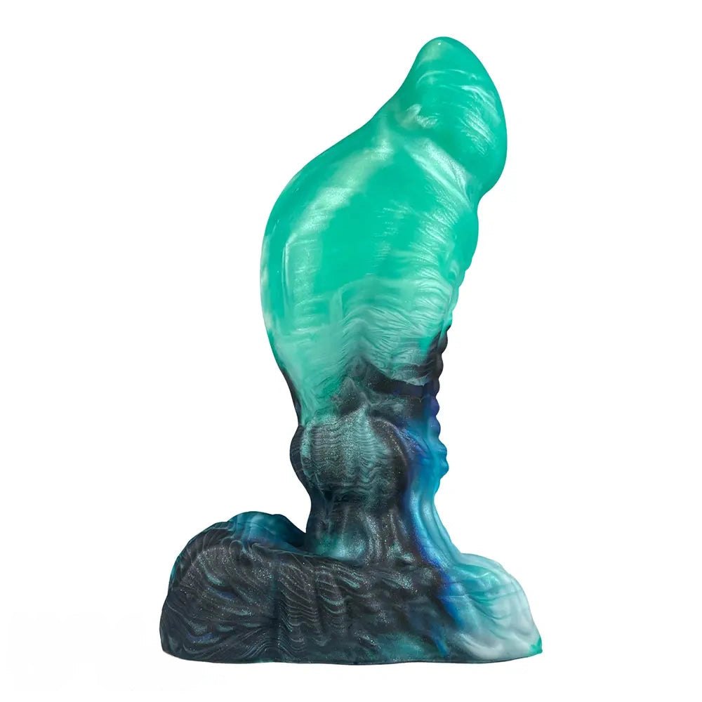 Knotted Fantasy Creature Dildo - Knotted Horse Style Animal Dildo